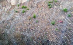 山体柔性边坡防护网